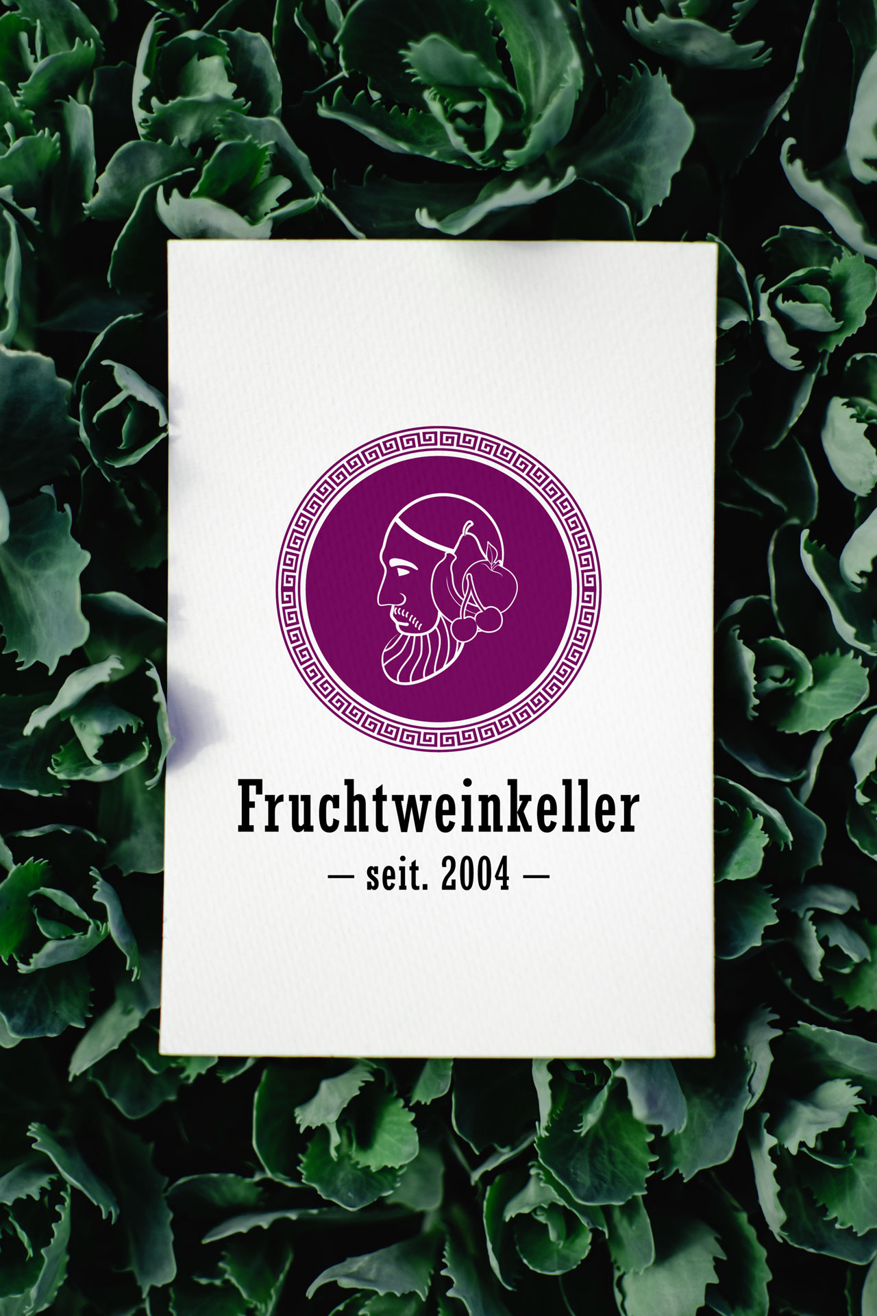 Fruchtweinkeller Logo Brand Design